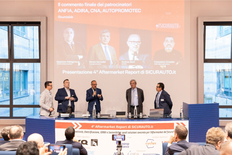 Presentato il 10 ottobre a Milano il IV Aftermarket Report di SICURAUTO.it, patrocinato da ANFIA